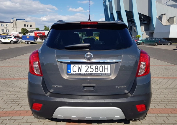 Opel Mokka cena 49900 przebieg: 125939, rok produkcji 2015 z Włocławek małe 254